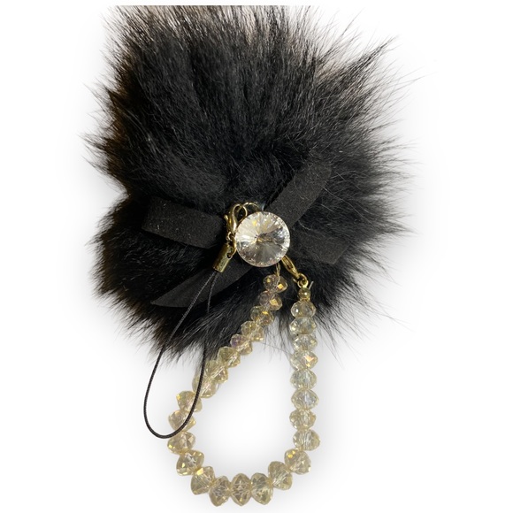 2for$10 Crystal Fluffy Bag Charm - Picture 5 of 7